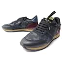 VALENTINO ROCKRUNNER CAMO STARS SNEAKER SHOES 38.5 IT 39.5 FR SNEAKERS - Valentino