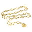 CHANEL Chain Belt metal Gold CC Auth ar7135a - Chanel