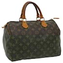Louis Vuitton Monogram Speedy 30 Hand Bag M41526 LV Auth th2778