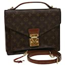 Louis Vuitton Monogram Monceau 2way Shoulder Bag Hand Bag M51185 LV Auth 30024a