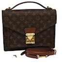 Louis Vuitton Monogram Monceau 2way Sac à bandoulière Sac à main M51185 Auth LV 30025A