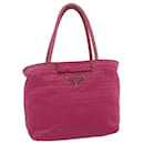 PRADA Hand Bag Nylon Pink Auth ar7046 - Prada