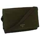 PRADA Shoulder Bag Nylon Khaki Auth ar7063 - Prada