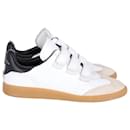 Isabel Marant Beth Sneakers in White Leather