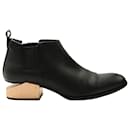 Alexander Wang Kori Chelsea Boots in Black Leather