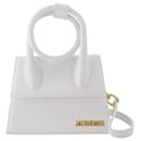 Le Chiquito Noeud Bag - Jacquemus - White - Leather