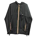 APC x KWay Windbreaker Jacket in Black Nylon - Apc