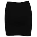 The Row Mini Skirt in Black Polyester - The row