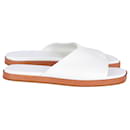 Vince Canella Sandals in White Leather