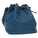 LOUIS VUITTON Epi Petit Noe Shoulder Bag Blue M44105 LV Auth pt3067 - Louis Vuitton