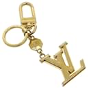 LOUIS VUITTON Porte Cles LV Facettes Key Holder metal Gold M65216 LV Auth 30326 - Louis Vuitton