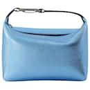 Moonbag bag in Turquoise Leather - Autre Marque