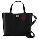 Willow 24 Tote Bag - Coach - Black - Leather