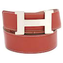 Constance Leather Belt - Hermès