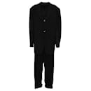 Black Textured Armani Collezioni x Syd Jerome Suit