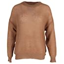 Dion Lee Knit Sweater in Brown Mohair - Autre Marque