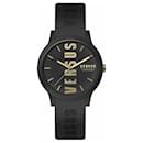 Versus Versace Barbes Silicone Strap Watch