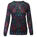 Missoni Printed Sweater in Multicolor Viscose 