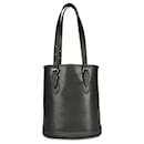 Louis Vuitton Black Epi Leather Petit Bucket Bag 