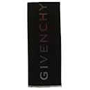 Givenchy Large Contrast Logo Wool Scarf