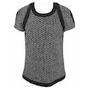 Chanel Black and White Crop Top Cruise Collection 2022 Cotton ref.847633 -  Joli Closet