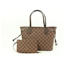 Small Damier Ebene Neverfull PM Tote With Pouch - Louis Vuitton