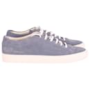 Common Projects Achilles Low in Grey Suede Leather - Autre Marque
