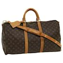 Louis Vuitton Monogram Keepall Bandouliere 50 Boston Bag M41416 LV Auth 30630