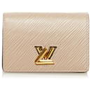 Louis Vuitton Brown Epi Twist Compact Wallet