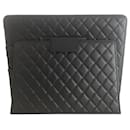 Chanel Black Quilted Leather Photo Frame