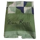 Lenço de seda vintage por Nina Ricci