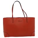 GUCCI Diamante Lax Tote Bag Leather Red 353397 auth 30343 - Gucci