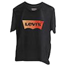 Levi's Graphic Short Sleeve T-shirt in Grey Cotton Jersey