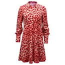 Kate Spade Panthera Kleid aus Polyester-Viskose mit Animal-Print