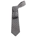 Givenchy Krawatte mit Sternendruck aus schwarzer Seide
