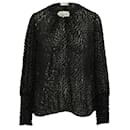 Dodo Bar Or Long Sleeve Blouse with Embellishment in Black Viscose - Autre Marque
