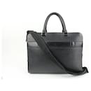 Black Epi Leather Noir Basano Messenger 2way Attache - Louis Vuitton