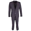 Dolce & Gabbana Single-Breasted Suit and Trousers in Navy Blue Virgin Wool