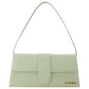 Le Bambino Long bag in Green Leather - Jacquemus