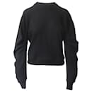 Citizens Of Humanity Gathered Sleeves Sweater in Black Wool - Citizens of Humanity