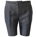 Prada Tapered Shorts en Polyester Noir