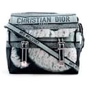 Christian Dior Sac Femme Homme Broderie Dior Camp Messenger Épaule Toile