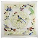 NEW HERMES SCARF BIRDS OF INDIA AND THE HIMALAYAS BASCHET CARRE SCARF - Hermès