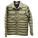 Patagonia Down Insulated Shirt Jacket in Green Khaki Polyester - Autre Marque