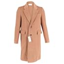 Mr P. Long Coat in Brown Camel Wool - Autre Marque