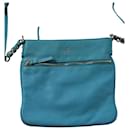 Kate Spade Jackson Zip Crossbody Bag in Turquoise Leather