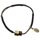 Lanvin Stretchable Bracelet in Bronze Metal 