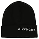 Givenchy Embroidered Logo Wool Beanie