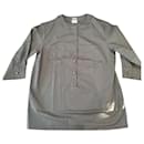 Chemise blouse Chanel Uniform T. 40 bleu navy TBE