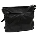 PRADA Shoulder Bag Leather Black VA0802 auth 30998 - Prada